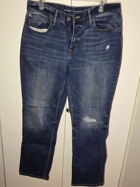 Old Navy Men's Dark Wash Straight Jeans